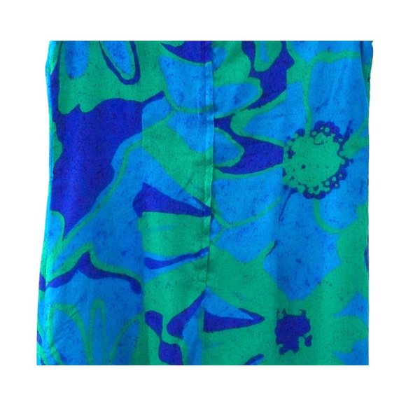 Vintage 60's Hawaiian Dress Liberty House by Sydney Polynesian Aloha Maxi Cheong - Picture 7 of 10